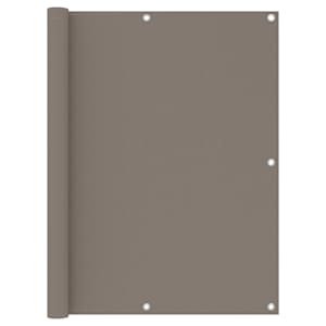 Balkonsko platno taupe 120x500 cm oksford blago
