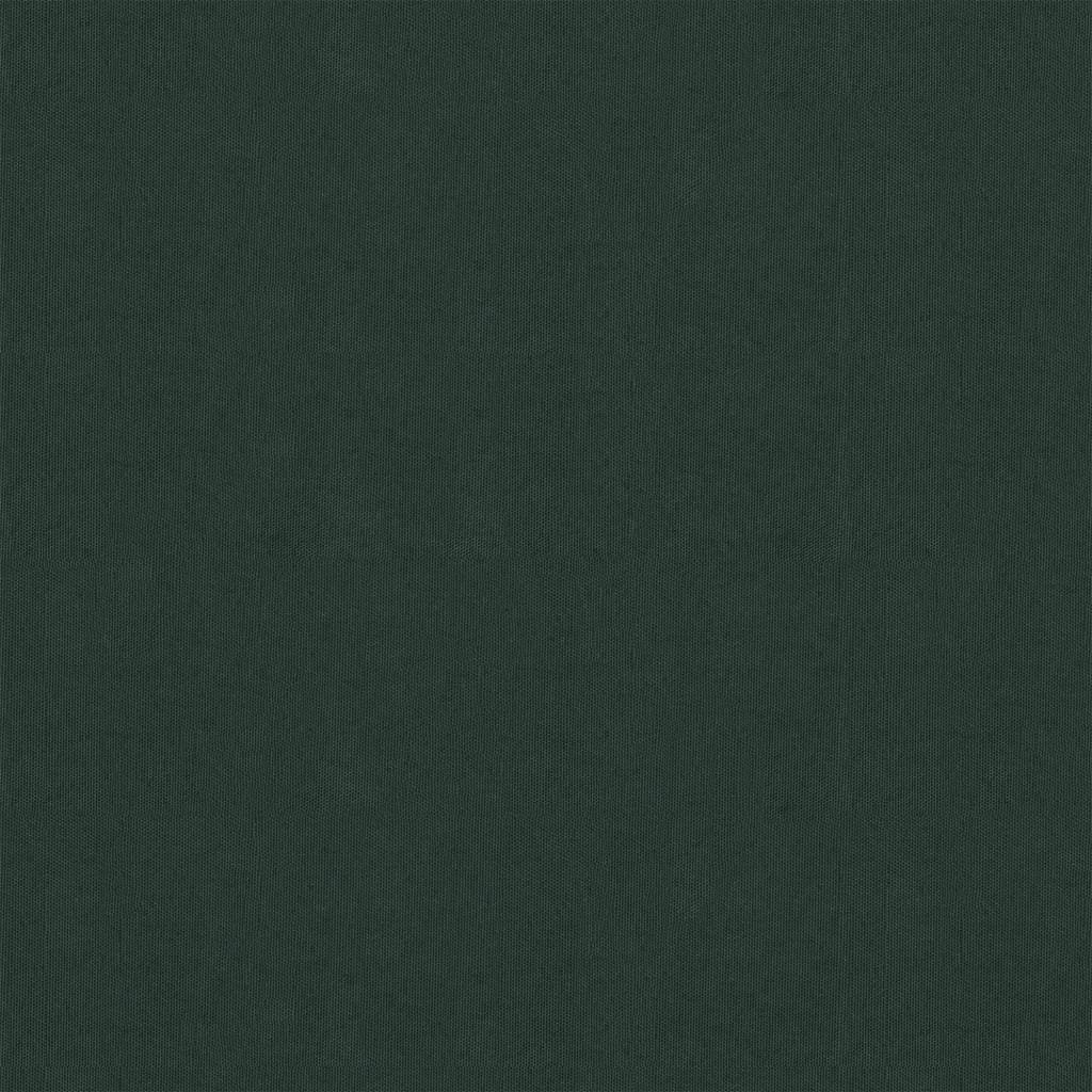 Sötétzöld oxford-szövet erkélynapellenző 75 x 400 cm 