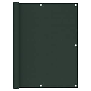 Balkonsko platno temno zeleno 120x400 cm oksford blago