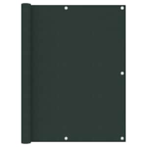 Balkonsko platno temno zeleno 120x600 cm oksford blago