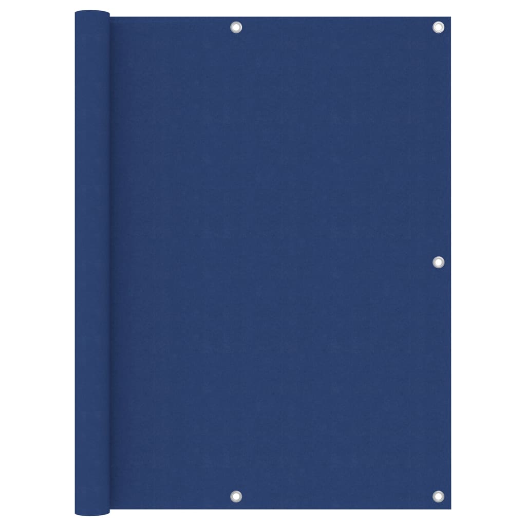 Balkon-Sichtschutz Blau 120×400 cm Oxford-Gewebe