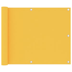 Balkonsko platno rumeno 75x300 cm oksford blago