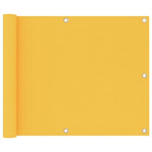 Balkonsko platno rumeno 75x600 cm oksford blago