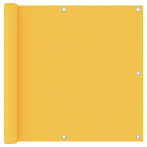 Balkonsko platno rumeno 90x400 cm oksford blago