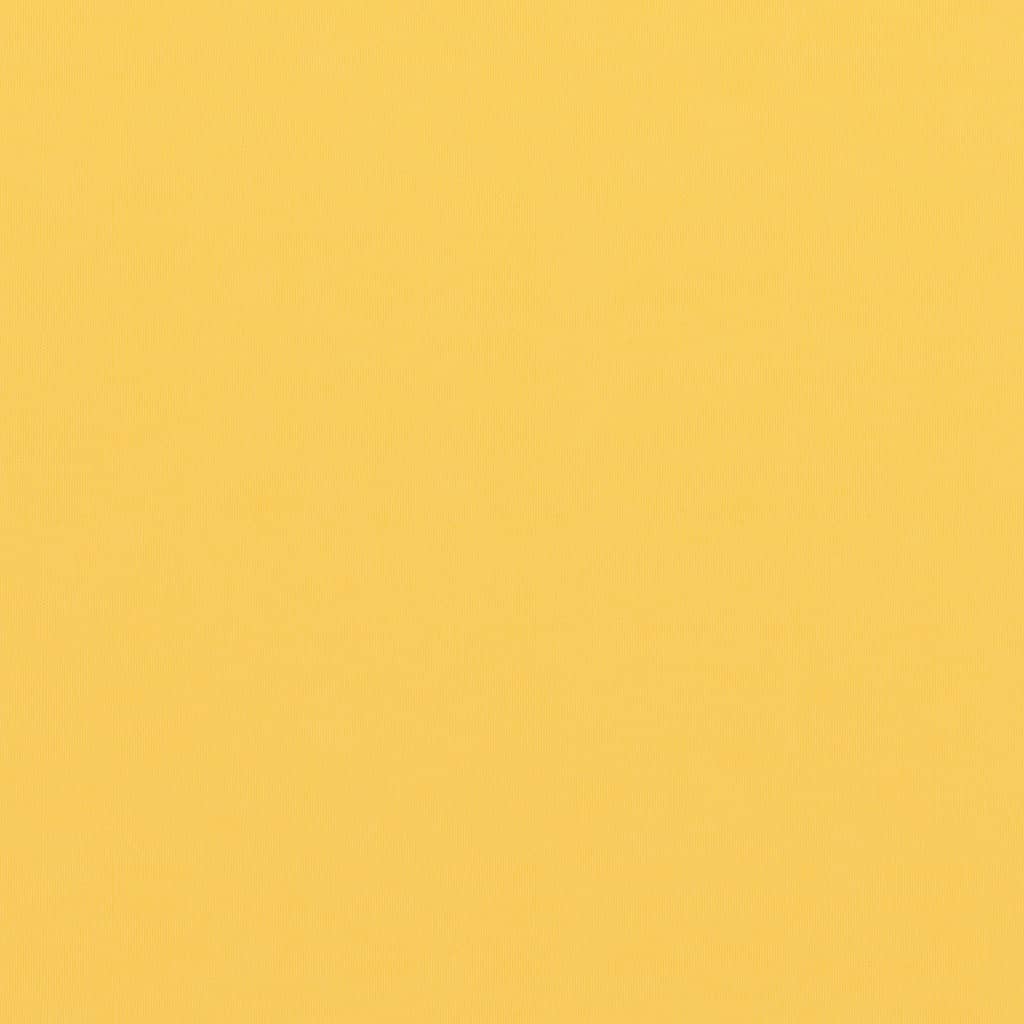 Balkonski zastor žuti 90 x 600 cm od tkanine Oxford