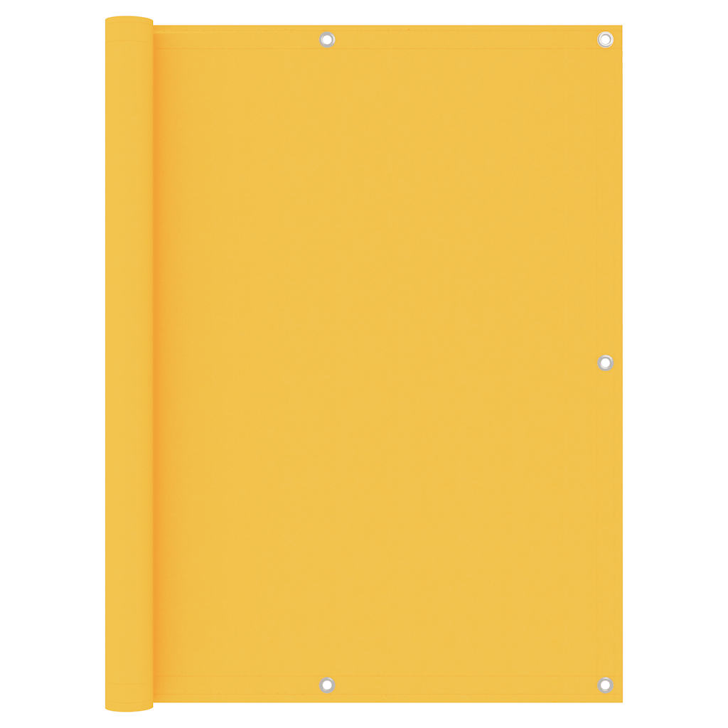 vidaXL Paravan de balcon, galben, 120 x 300 cm, țesătură oxford
