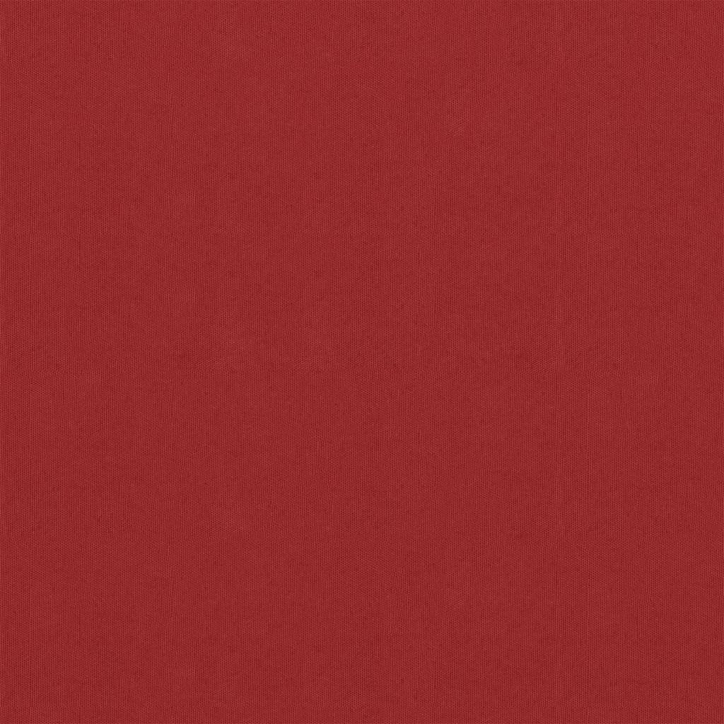 Prelată balcon roșu 75×300 cm țesătură Oxford