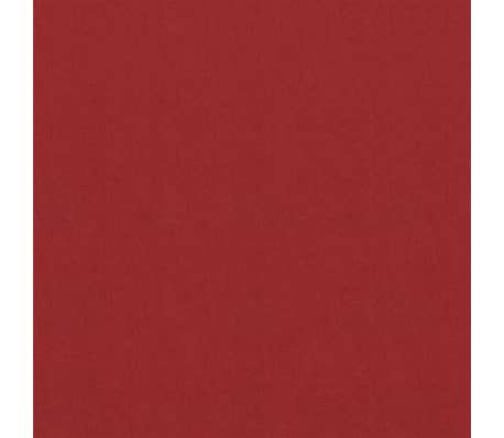vidaXL Écran de balcon Rouge 75x400 cm Tissu Oxford