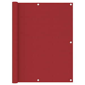 Balkonsko platno rdeče 120x600 cm oksford blago