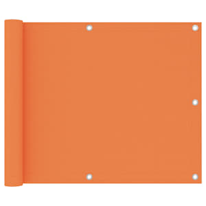 Balkonsko platno oranžno 75x500 cm oksford blago