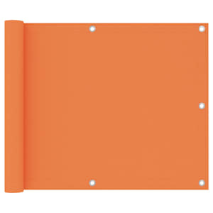 Balkonsko platno oranžno 75x600 cm oksford blago