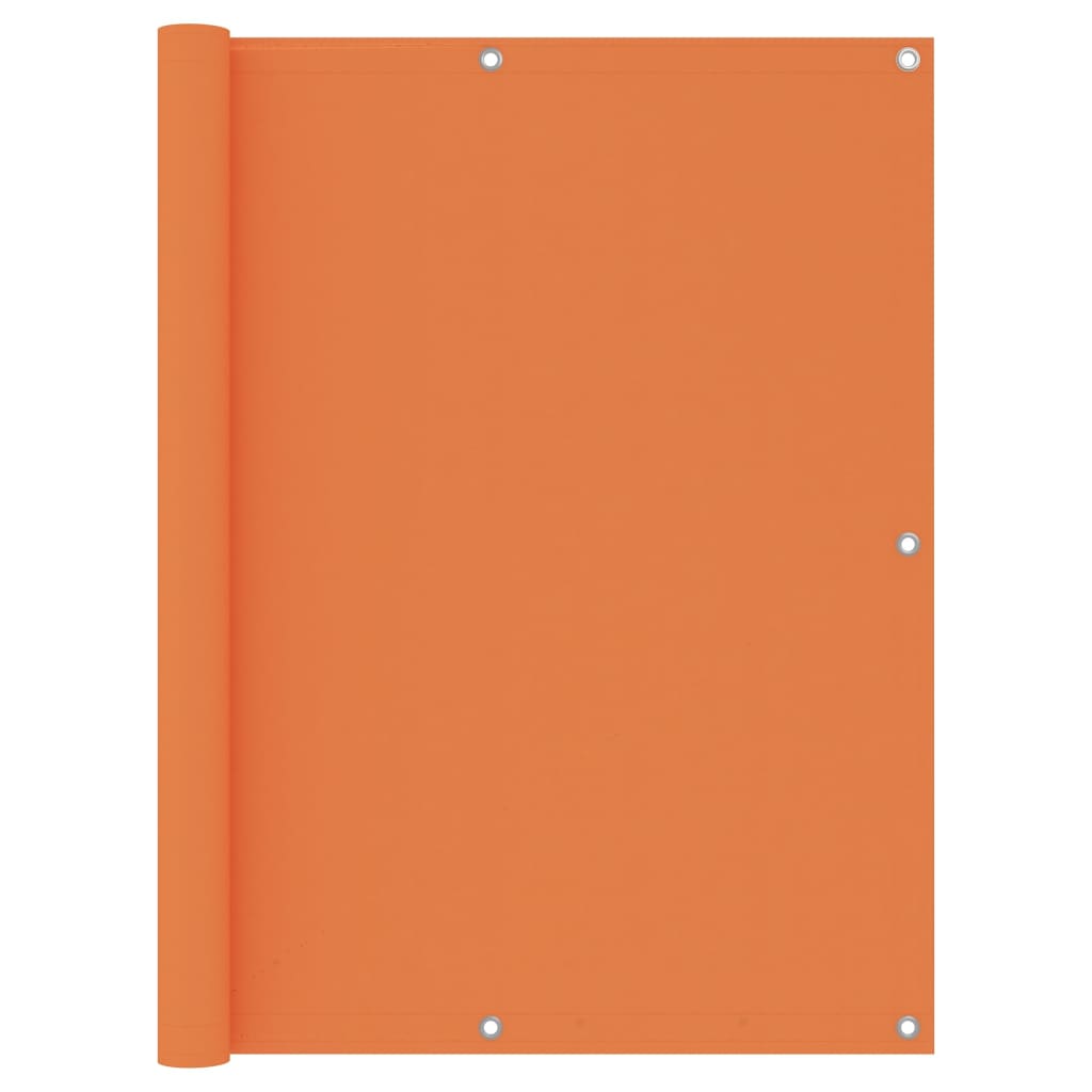 vidaXL altanafskærmning 120x500 cm oxfordstof orange