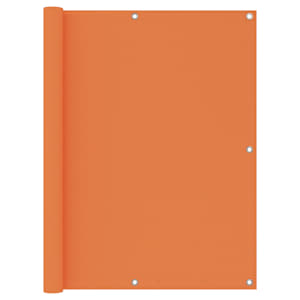 Balkonsko platno oranžno 120x600 cm oksford blago