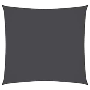 Senčno jadro oksford blago kvadratno 4x4 m antracitno - slika 2