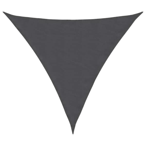 vidaXL oxford-kangast p&auml;ikesepuri, kolmnurk, 3 x 3 x 3 m, antratsiit