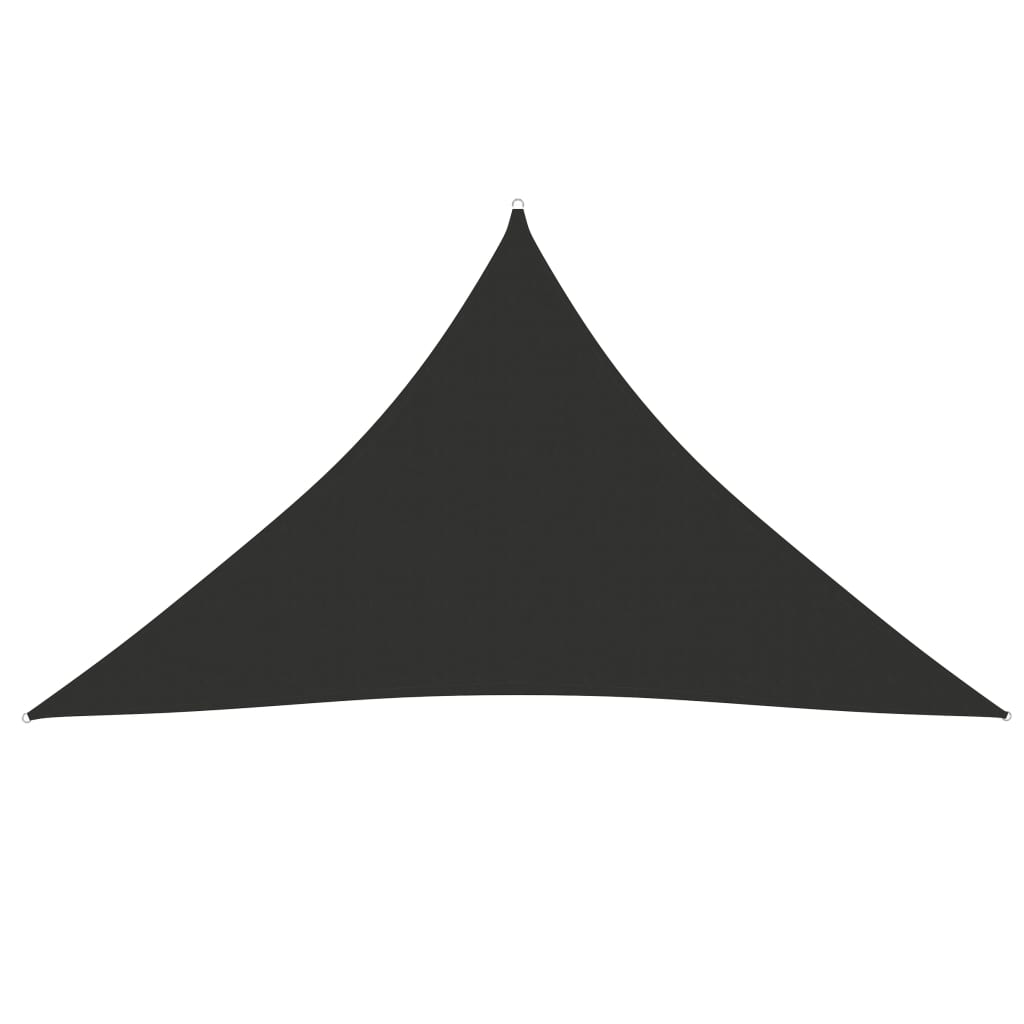  Tieniaca plachta oxfordská látka trojuholníková 4x4x5,8 m antracitová