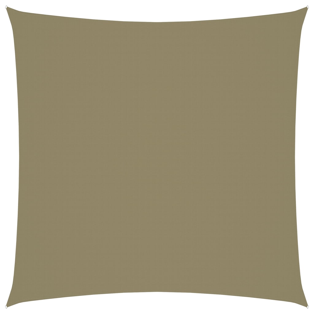 Sonnensegel Oxford-Gewebe Quadratisch 2,5×2,5 m Beige kaufen
