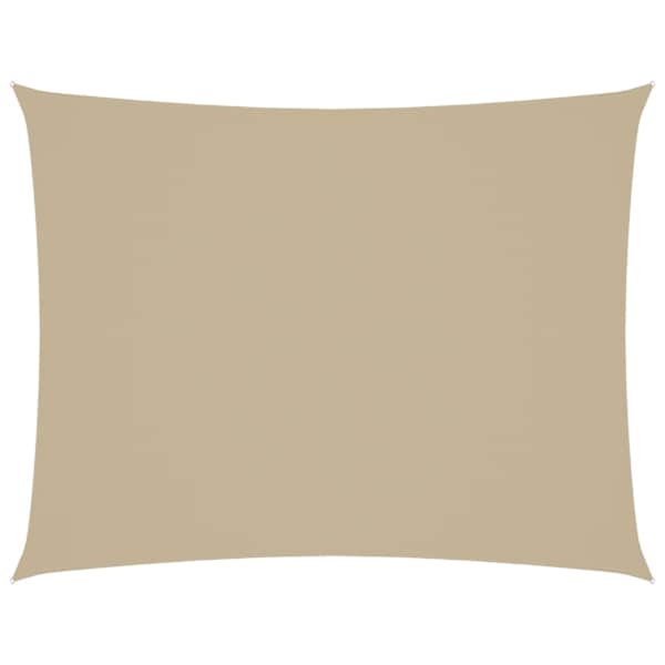 vidaXL oxford-kangast p&auml;ikesepuri, ristk&uuml;likukujuline, 2 x 3,5 m, beež