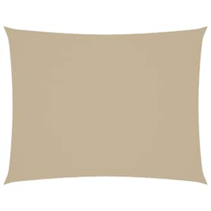 Senčno jadro oksford blago pravokotno 2x3,5 m bež - slika 2