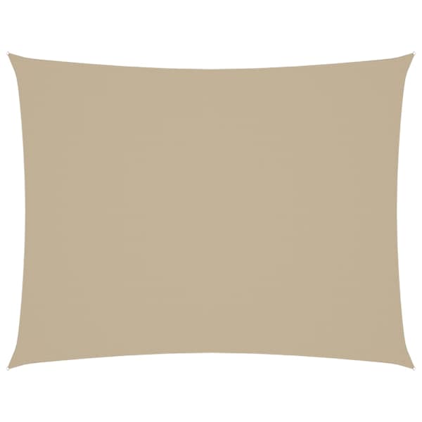 vidaXL oxford-kangast p&auml;ikesepuri, ristk&uuml;lik, 3x4 m beež