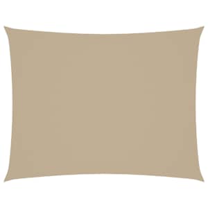Senčno jadro oksford blago pravokotno 4x5 m bež - slika 2