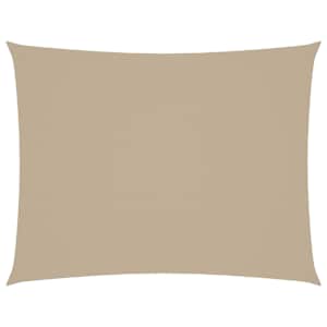 Stínící plachta oxfordská látka obdélníková 5 x 6 m béžová - obrázek 2