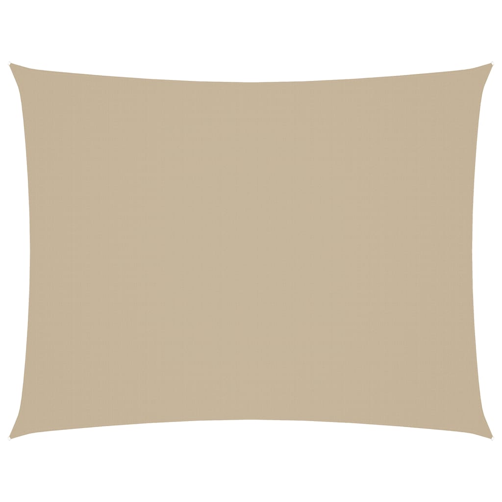 vidaXL Aurinkopurje Oxford-kangas suorakaide 6x8 m beige
