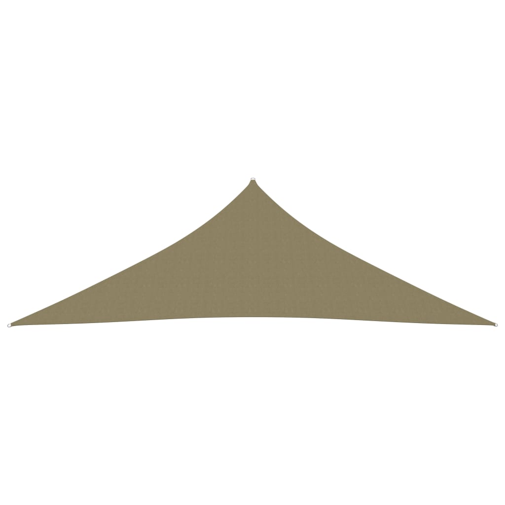  Tieniaca plachta oxfordská látka trojuholníková 5x5x6 m béžová