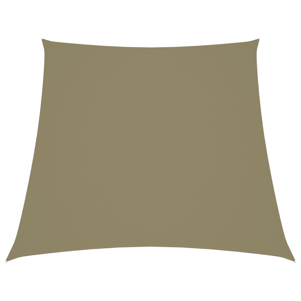 Sonnensegel Oxford-Gewebe Trapezförmig 2/4×3 m Beige