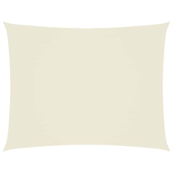 vidaXL oxford-kangast p&auml;ikesepuri, ristk&uuml;lik, 2 x 3,5 m, kreemjas