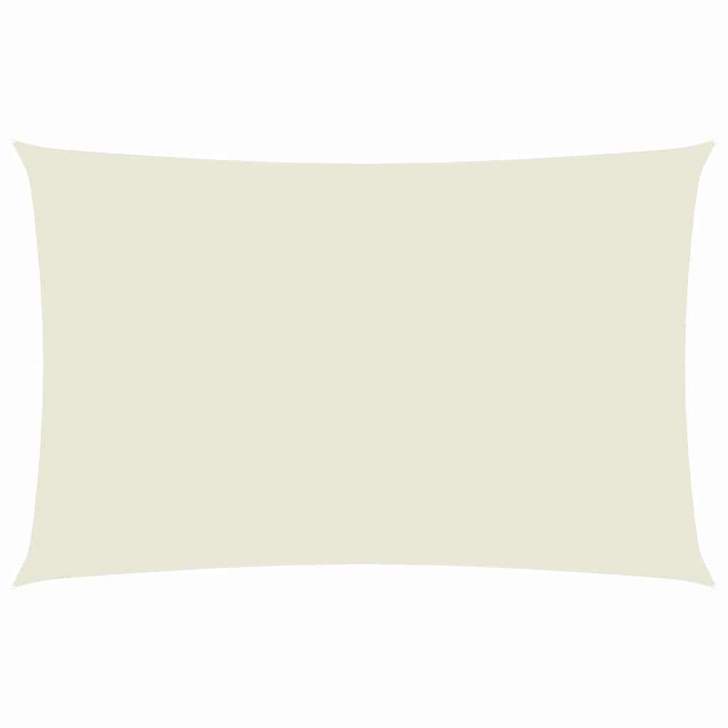 vidaXL Tieniaca plachta, oxford, obdĺžniková 2x4,5 m, krémová