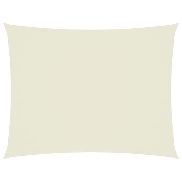 vidaXL oxford-kangast p&auml;ikesepuri, ristk&uuml;lik, 2,5 x 4 m kreemjas