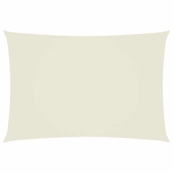 vidaXL oxford-kangast p&auml;ikesepuri, ristk&uuml;lik, 2,5 x 4,5 m, kreemjas