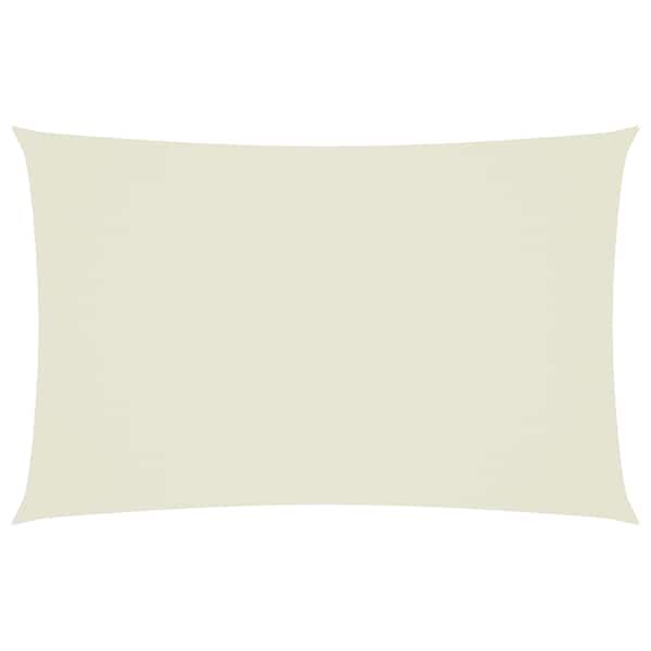 vidaXL oxford-kangast p&auml;ikesepuri, ristk&uuml;lik, 2,5 x 5 m kreemjas