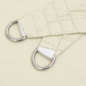 Senčno jadro oksford blago pravokotno 4x7 m krem - slika 6