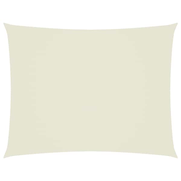 vidaXL oxford-kangast p&auml;ikesepuri, ristk&uuml;lik, 6 x 8 m, kreemjas
