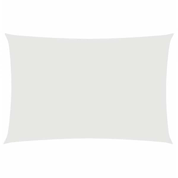 vidaXL oxford-kangast p&auml;ikesepuri, ristk&uuml;lik, 2 x 5 m, valge