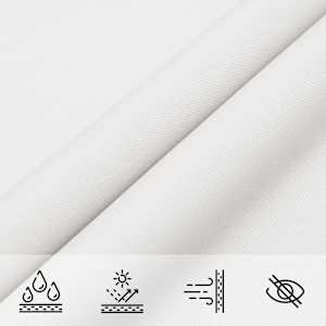 Stínící plachta oxfordská látka obdélníková 2,5 x 3 m bílá - obrázek 8