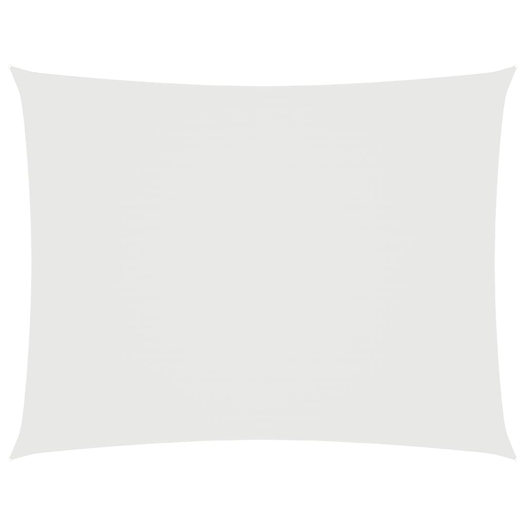 vidaXL Aurinkopurje Oxford-kangas suorakaide 2,5×3,5 m valkoinen