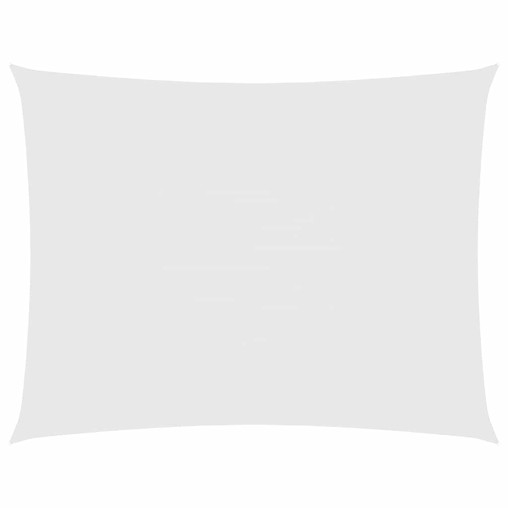 vidaXL Tieniaca plachta, oxford, obdĺžniková 2,5x3,5 m, biela