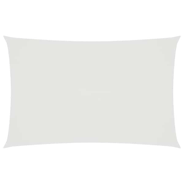 vidaXL oxford-kangast p&auml;ikesepuri, ristk&uuml;likukujuline, 2,5 x 5 m valge