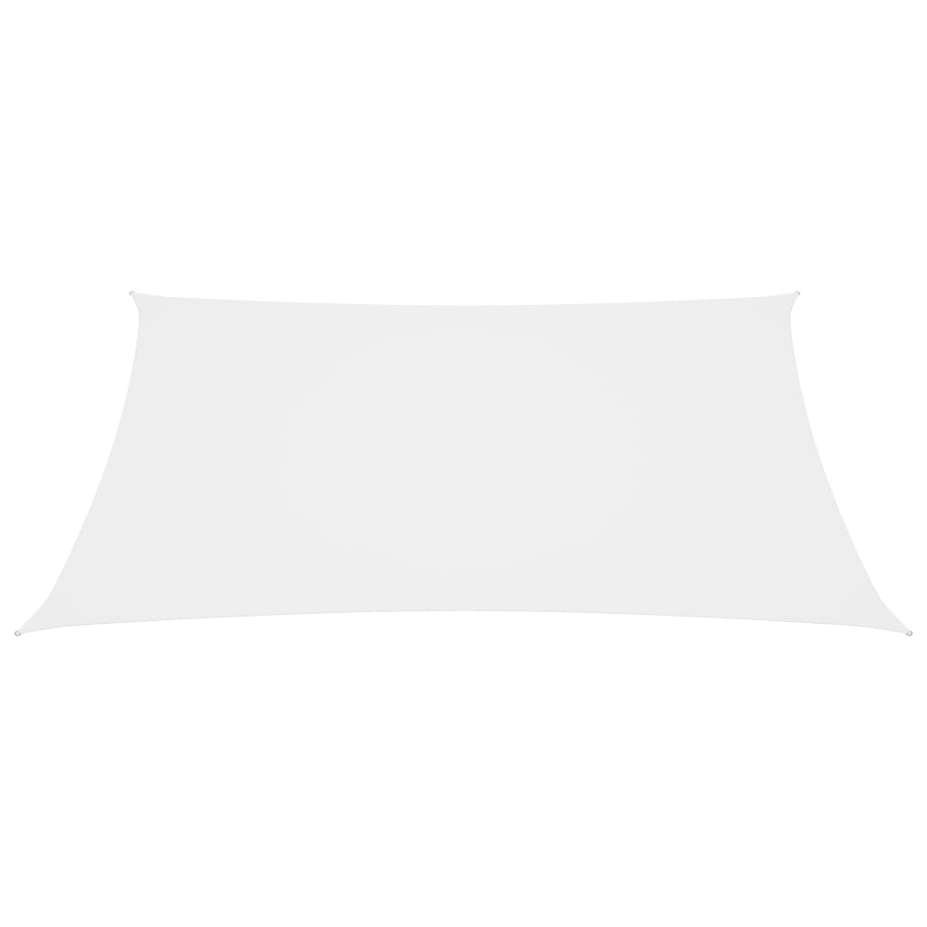 vidaXL Parasolar din țesătură oxford, dreptunghiular, 4 x 6 m, alb