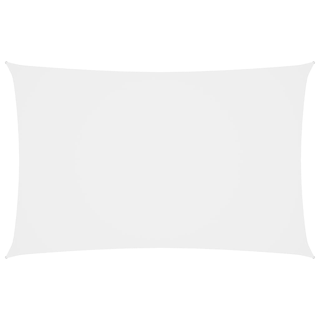 Sonnensegel Oxford-Gewebe Rechteckig 4×7 m Weiß kaufen