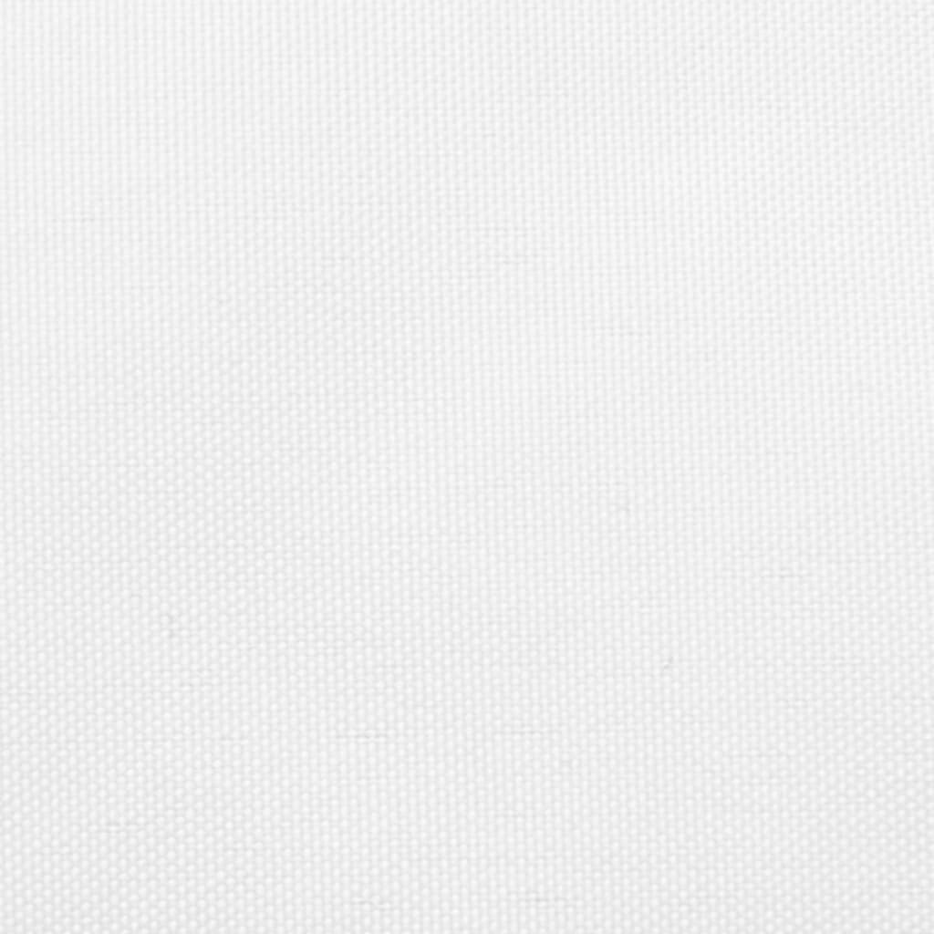 Jedro protiv sunca od tkanine Oxford pravokutno 5 x 7 m bijelo
