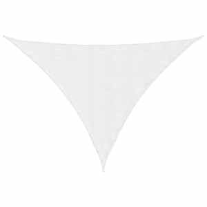 vidaXL p&auml;ikesepuri, kolmnurk, 2,5 x 2,5 x 3,5 m, valge