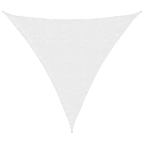 vidaXL oxford-kangast p&auml;ikesepuri, kolmnurkne, 3 x 3 x 3 m, valge