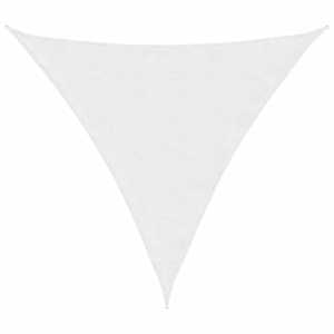 Stínící plachta oxfordská látka trojúhelník 3,6x3,6x3,6 m bílá - obrázek 2
