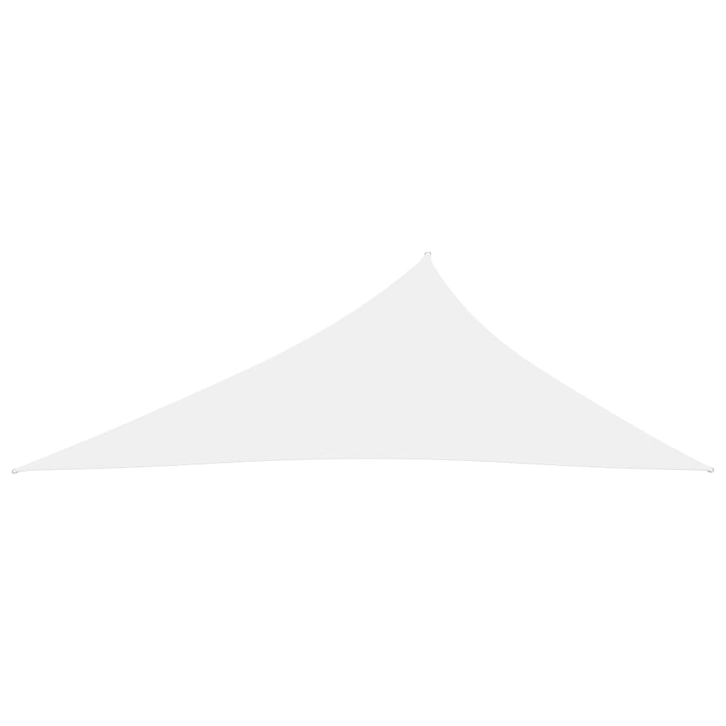  Tieniaca plachta, oxford, trojuholníková 3x4x5 m, biela
