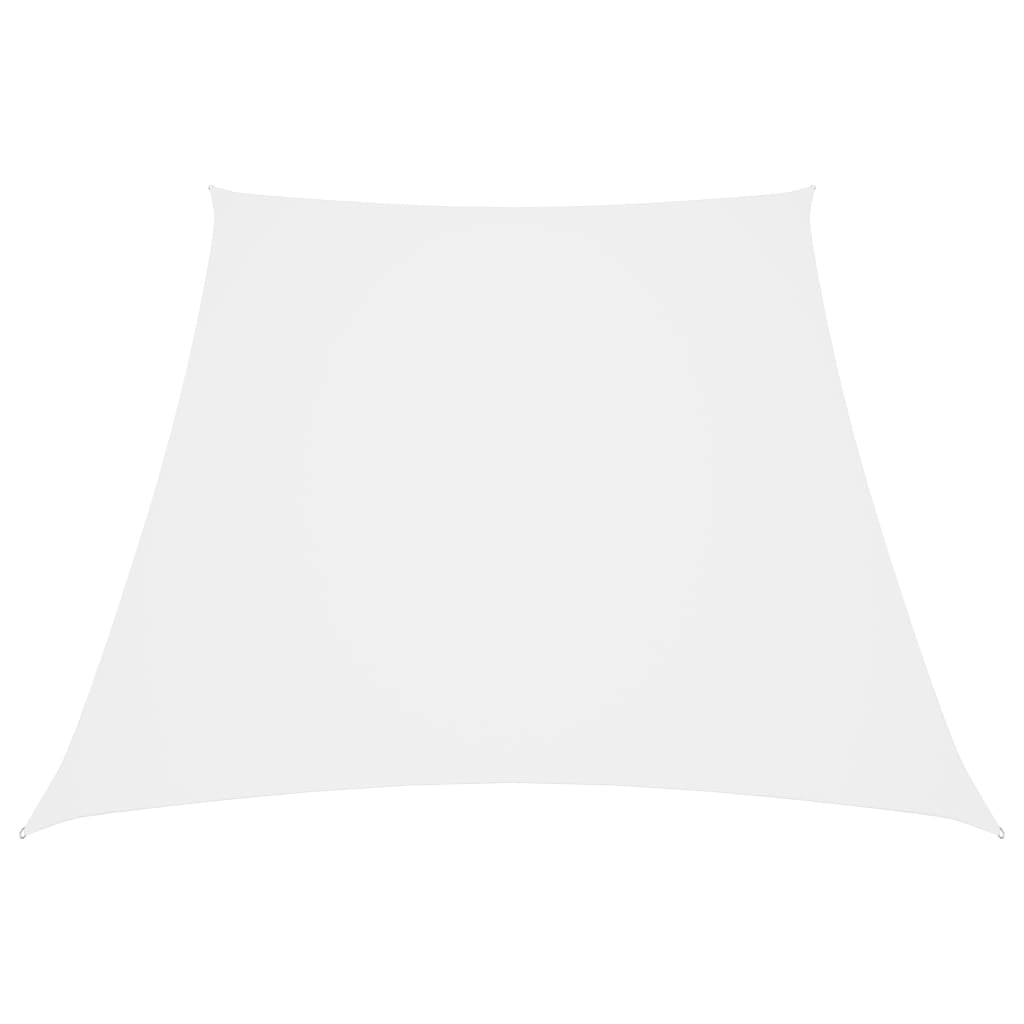 Sonnensegel Oxford-Gewebe Trapezförmig 3/4×3 m Weiß kaufen
