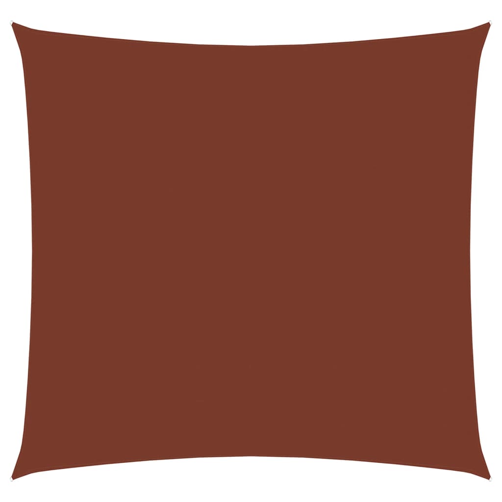 Sonnensegel Oxford-Gewebe Quadratisch 7×7 m Terracotta-Rot kaufen